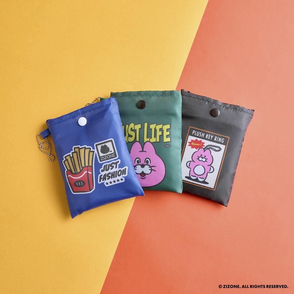 【 ZIZONE 】摺疊收納購物袋