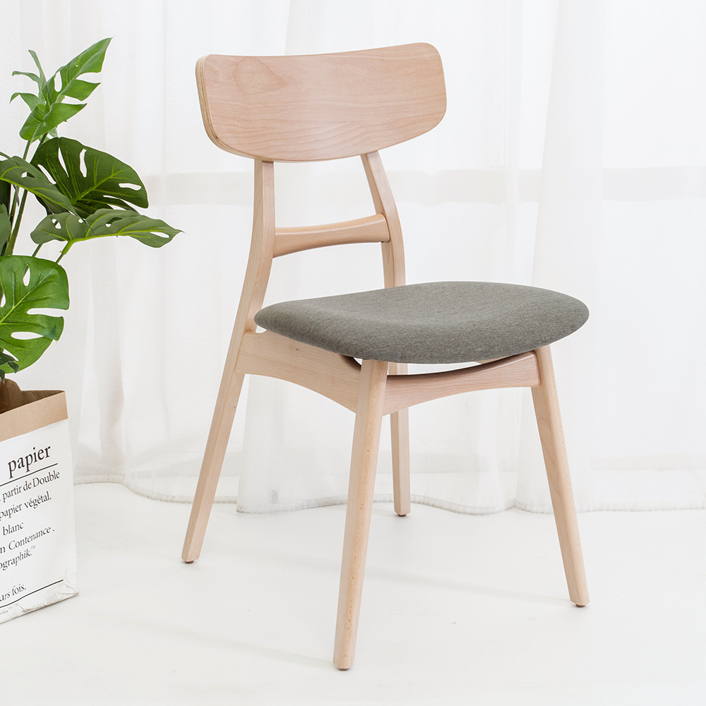 東恩實木餐椅/單椅