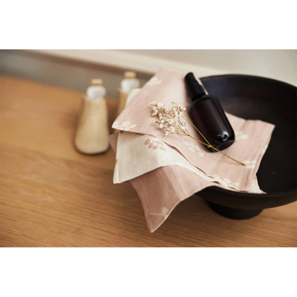 荷蘭Jollein 萬用紗布巾-Twig Wild Rose