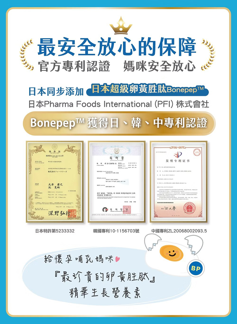 孕哺兒，新一代 BP 媽媽鈣片＋D咀嚼片