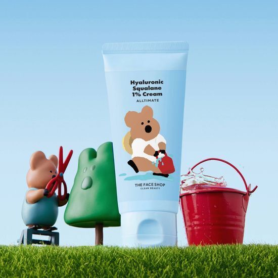 [01/08 - 28/08] The Face Shop x DINOTAENG Hyaluronic Squalane 1% Cream 90ml