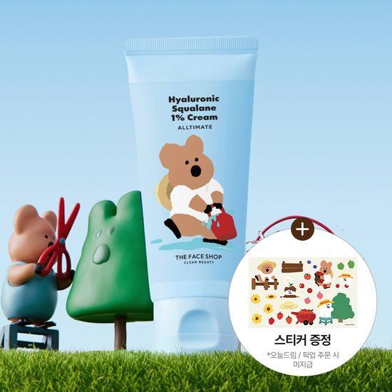 [01/08 - 28/08] The Face Shop x DINOTAENG Hyaluronic Squalane 1% Cream 90ml