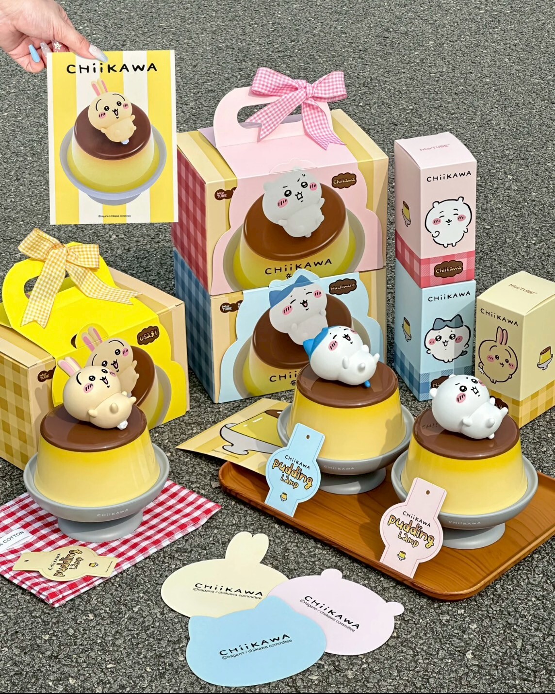 <正版授權>吉伊卡哇 CHIIKAWA 布丁小夜燈 烏薩奇 吉伊卡哇 小八