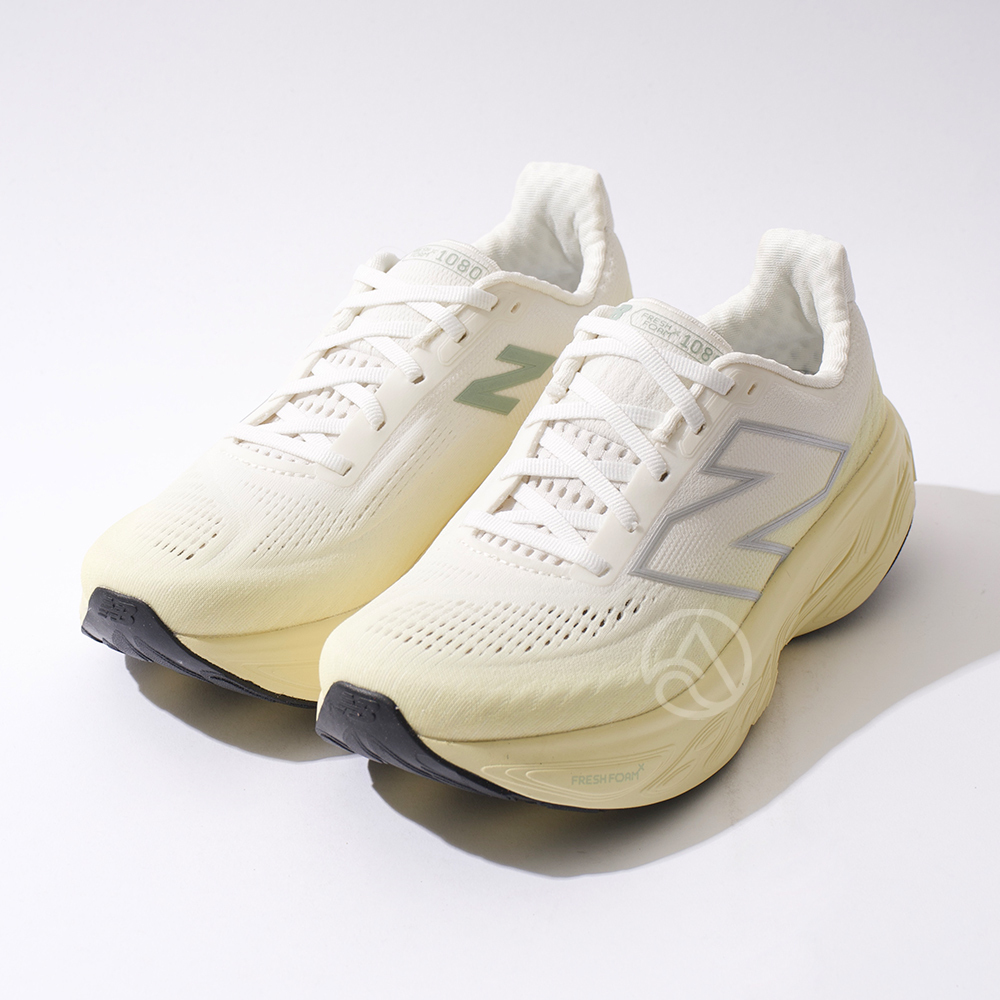New Balance Fresh Foam X 1080v14 女鞋 白黃色 緩衝 慢跑鞋 運動鞋 W1080Q14