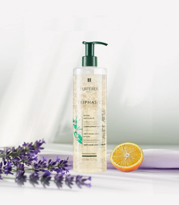 Rene Furterer Triphasic 馥綠德雅固發小白珠洗發露600ml再生防脫髮洗髮水洗頭水(平行進口)