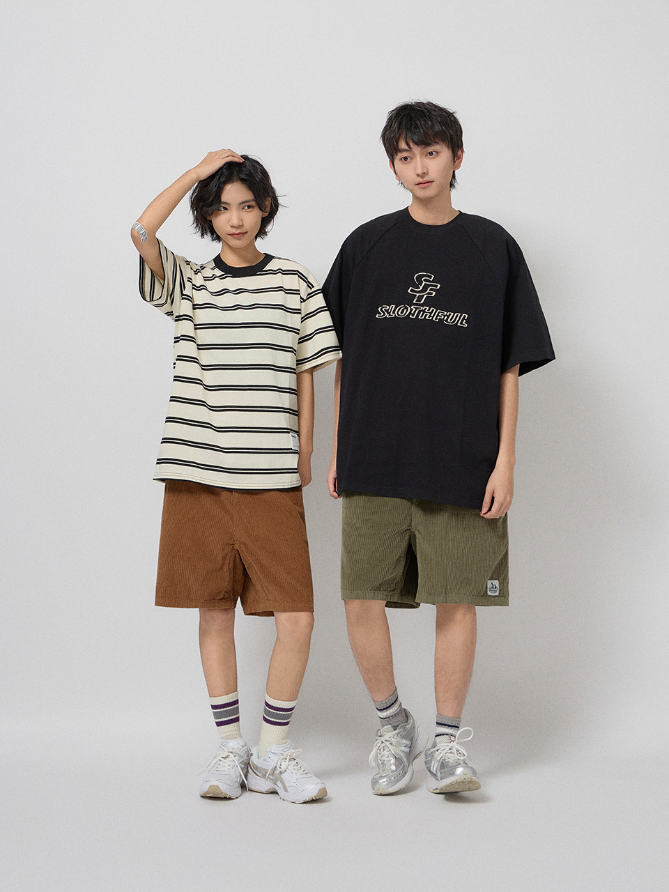 山系燈芯絨短褲(多色)