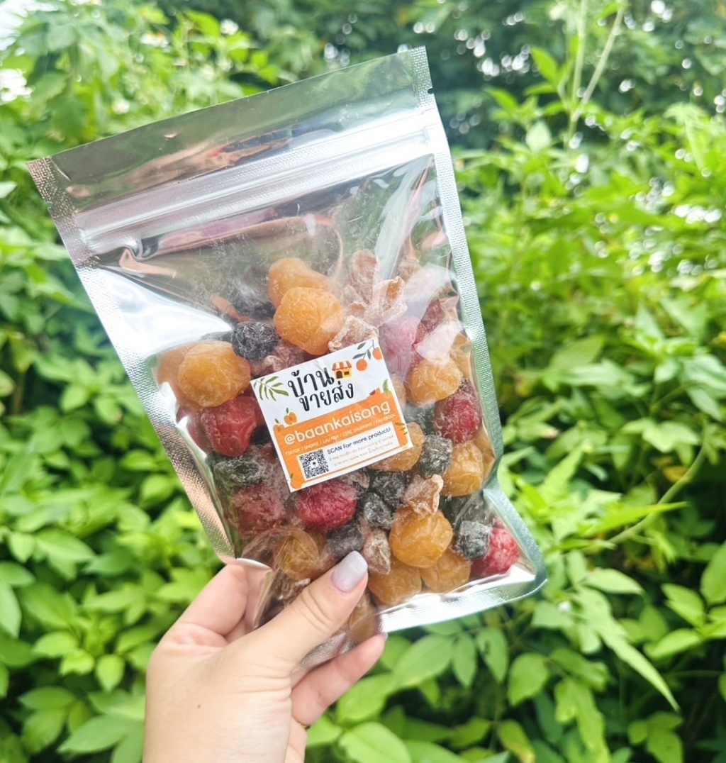 (預購商品) 泰國BaanKaiSong天然綜合梅李果乾200g