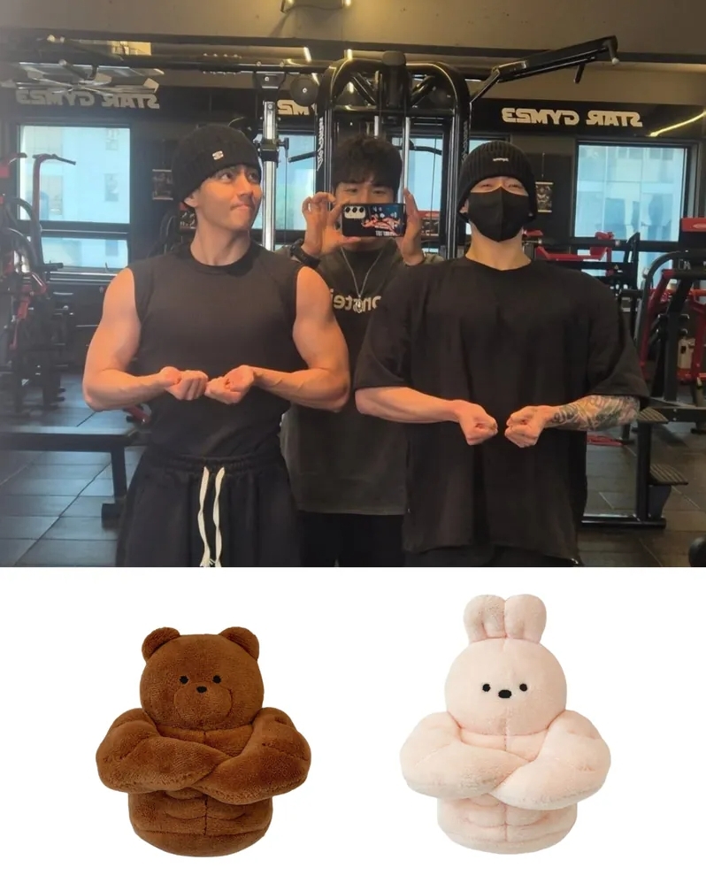 <這才是猛男該有的🐻> madonggom 馬東熊肌肉吊飾 馬東兔 馬東喵