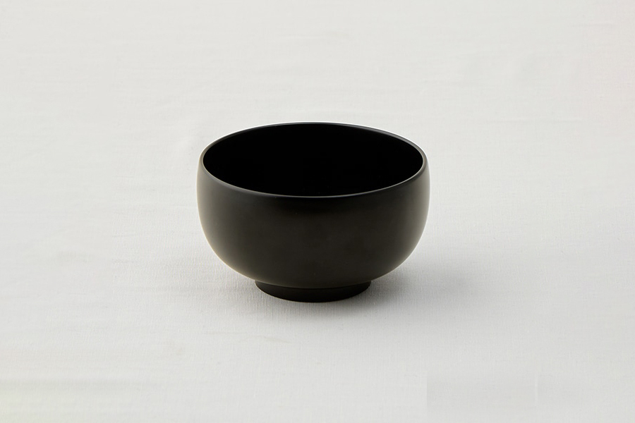 栗原晴美 - 可機洗布袋碗 / 黑