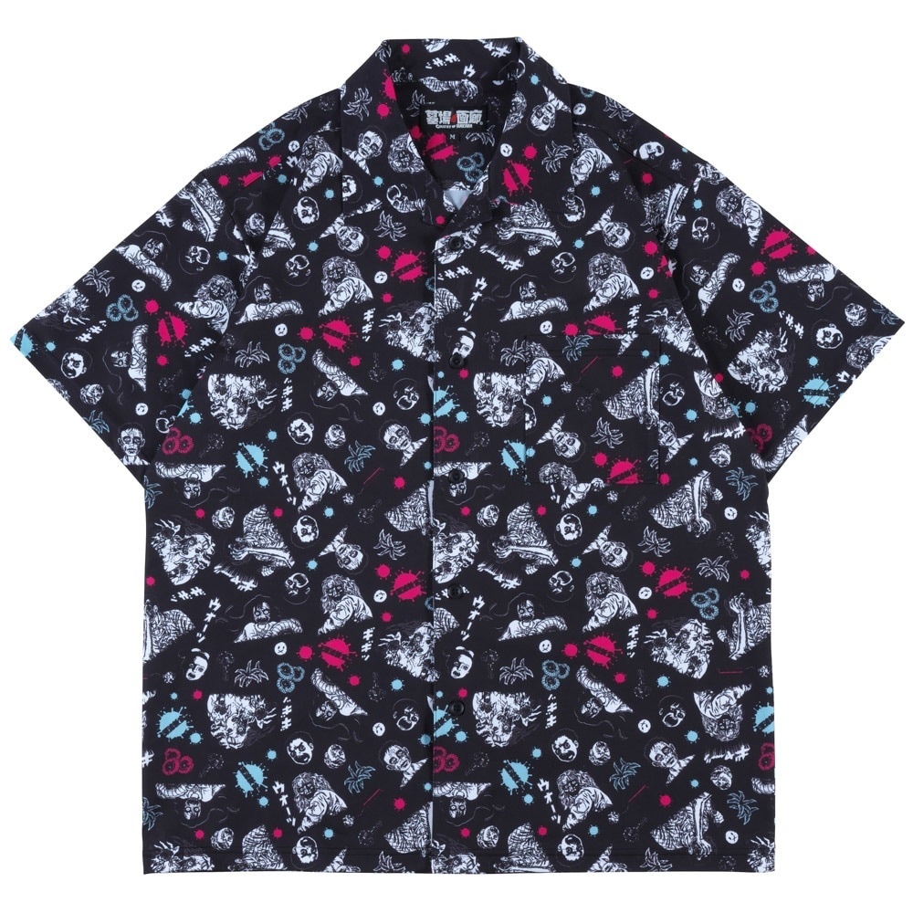 UMZ-009 預訂 2025/12月 漂流教室/アロハシャツ/ブラック