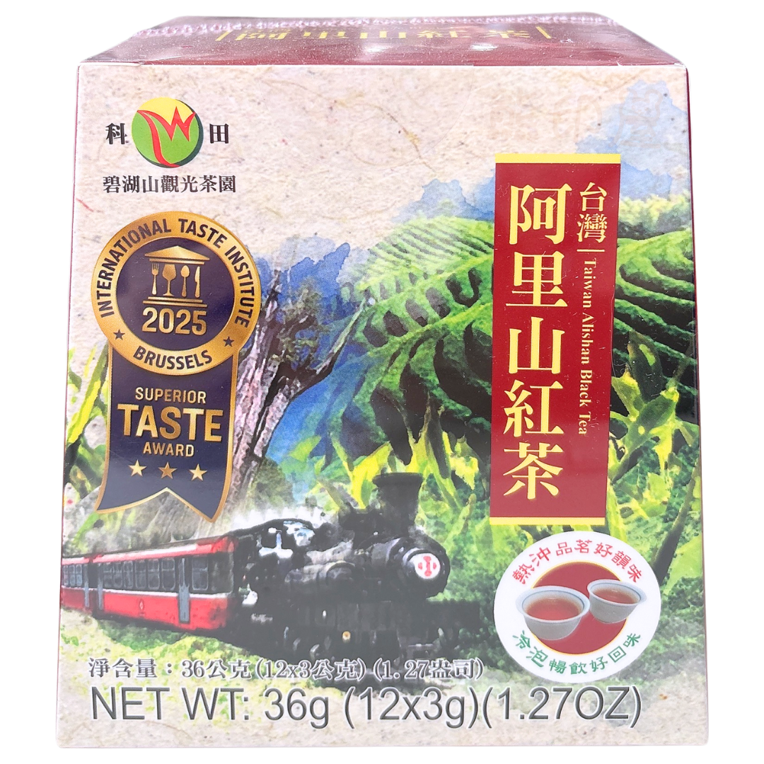 台灣阿里山紅茶包12包
