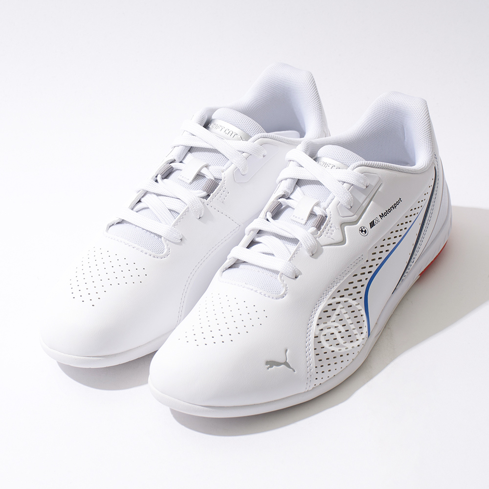 Puma BMW MMS Drift Cat 11 男鞋 女鞋 白色 復古 皮革 賽車鞋 休閒鞋 30861404