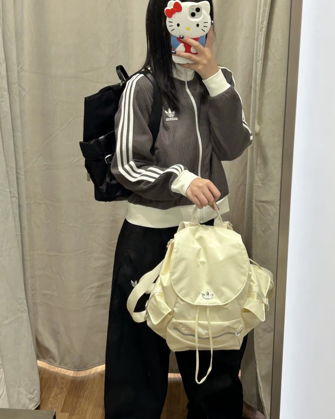 【預購】ADIDAS ORIGINALS 抽繩翻蓋後背包 雙肩包 2色 KC2700