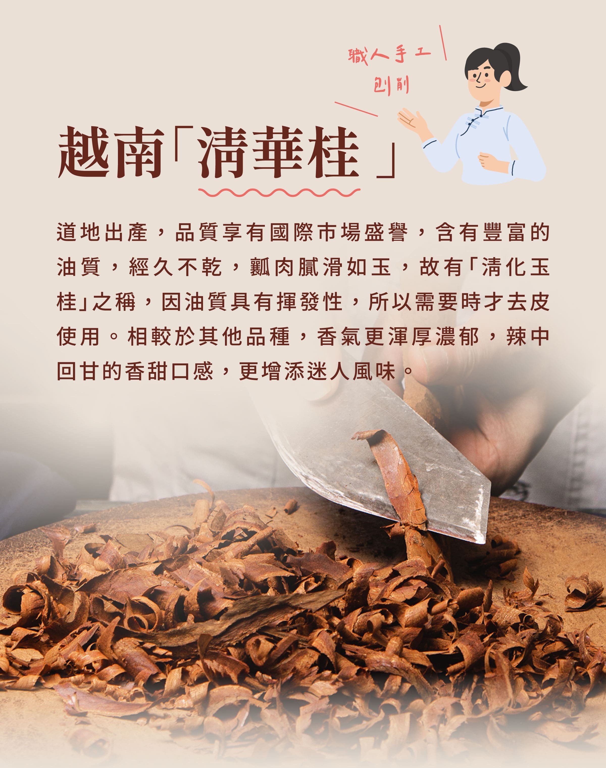 登義紅酒香料包原料肉桂介紹