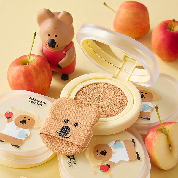 The Face Shop x DINOTAENG Inklasting Cushion 12g (with Refill)