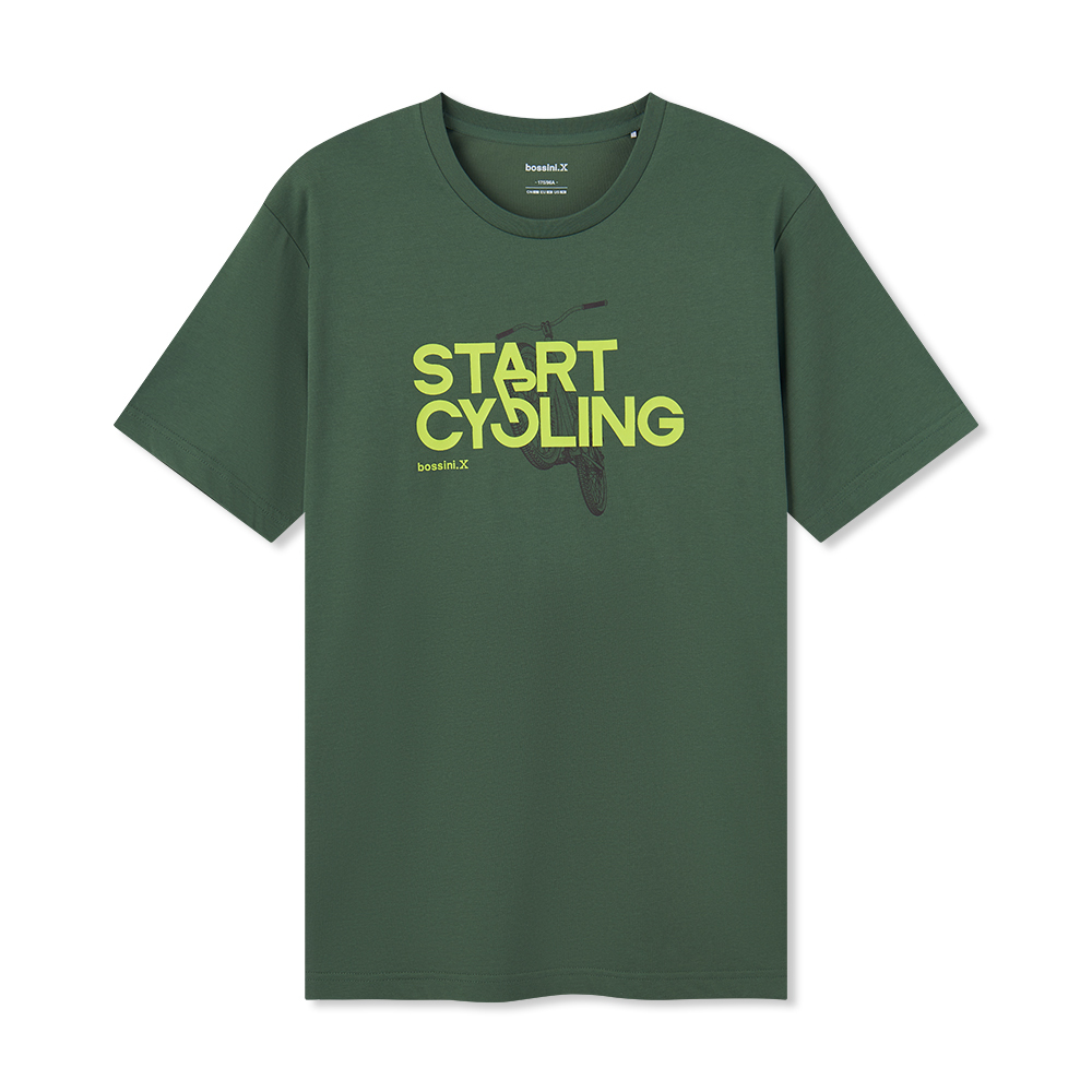 男裝圓領短袖T恤