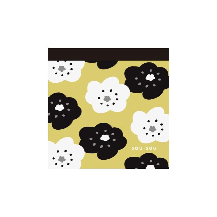 日本 SOU．SOU×PHP研究所 方型便條紙/ ほほえみ