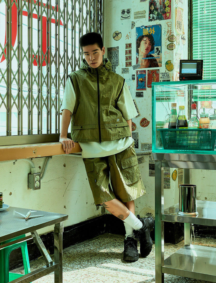 【直播】BROWN BREATH LL081647 B POCKET NYLON 短褲