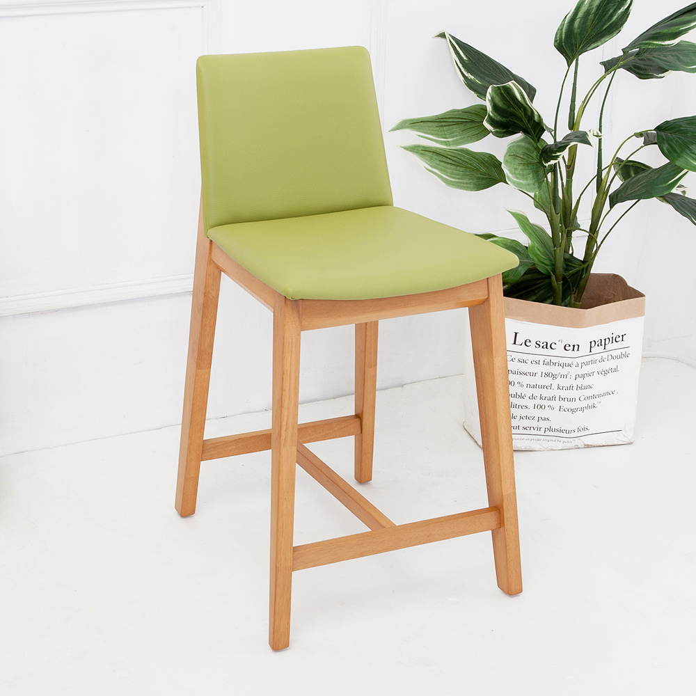 佩維實木吧台椅/吧檯椅/高腳椅(矮)