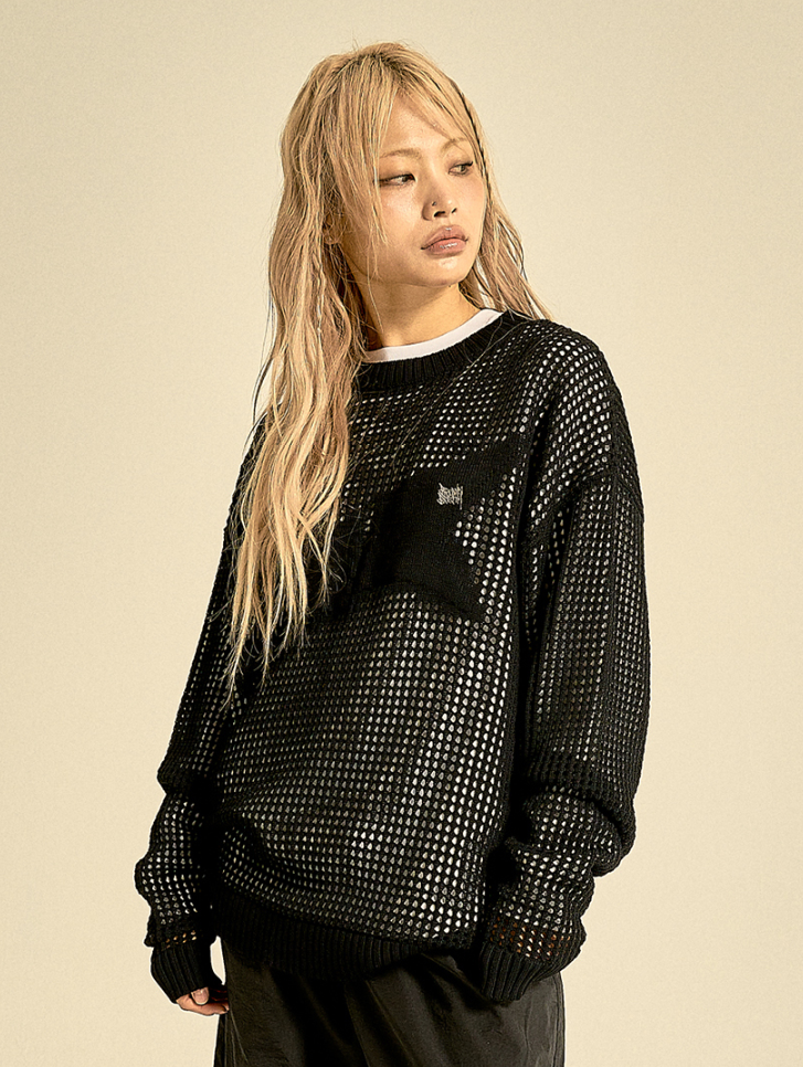 【直播】BROWN BREATH LL081648 BB CROCHET TAG 針織長袖上衣