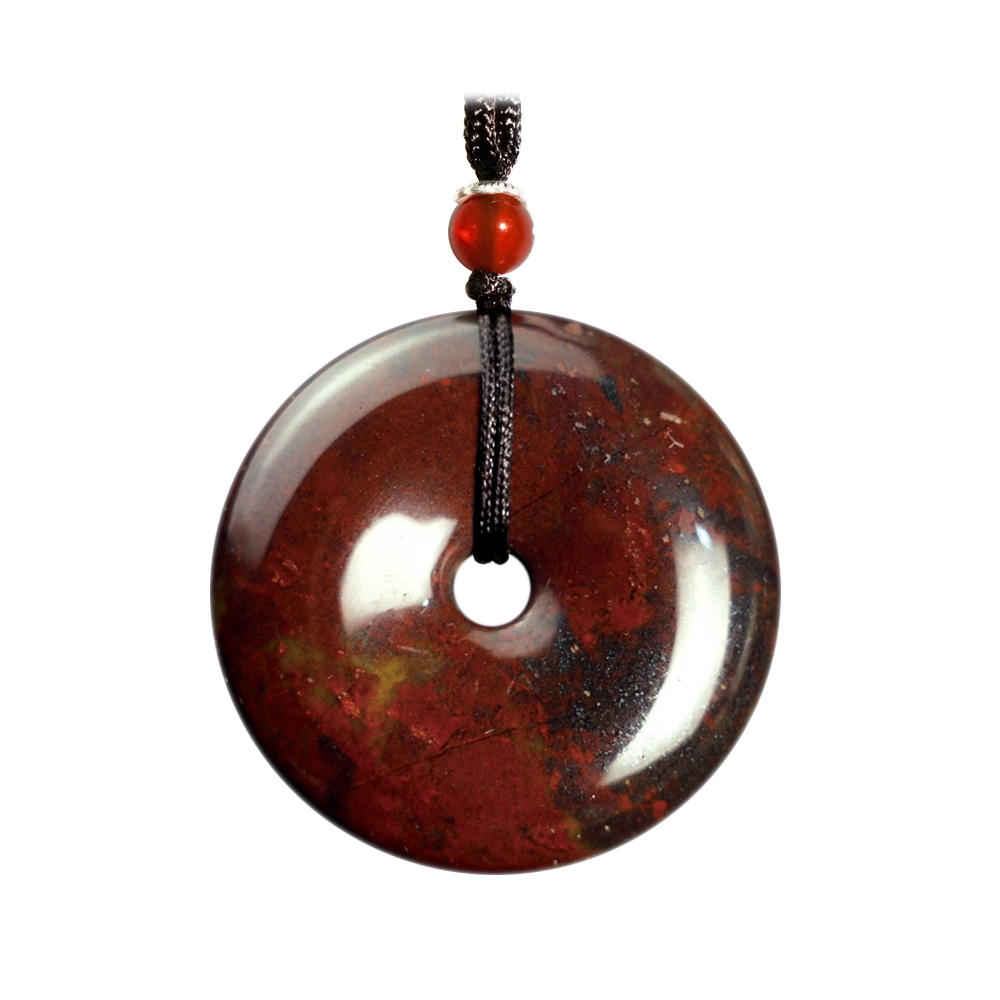 【菩提居】龍紋雞血玉平安扣 (廠商直出、不參加免運及滿額贈優惠)