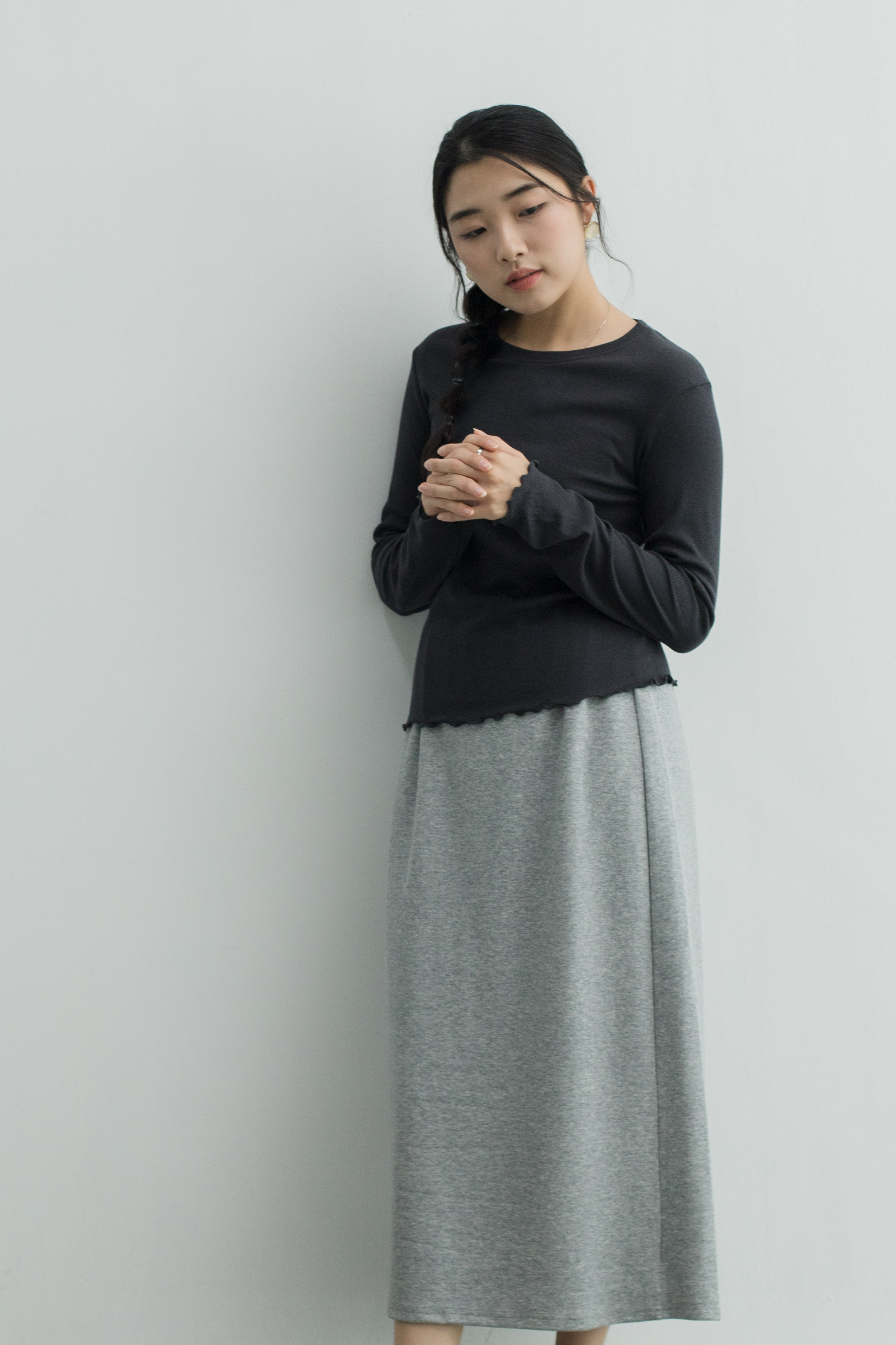 Renie Long Sleeve Tee Navy -2450KLNAV