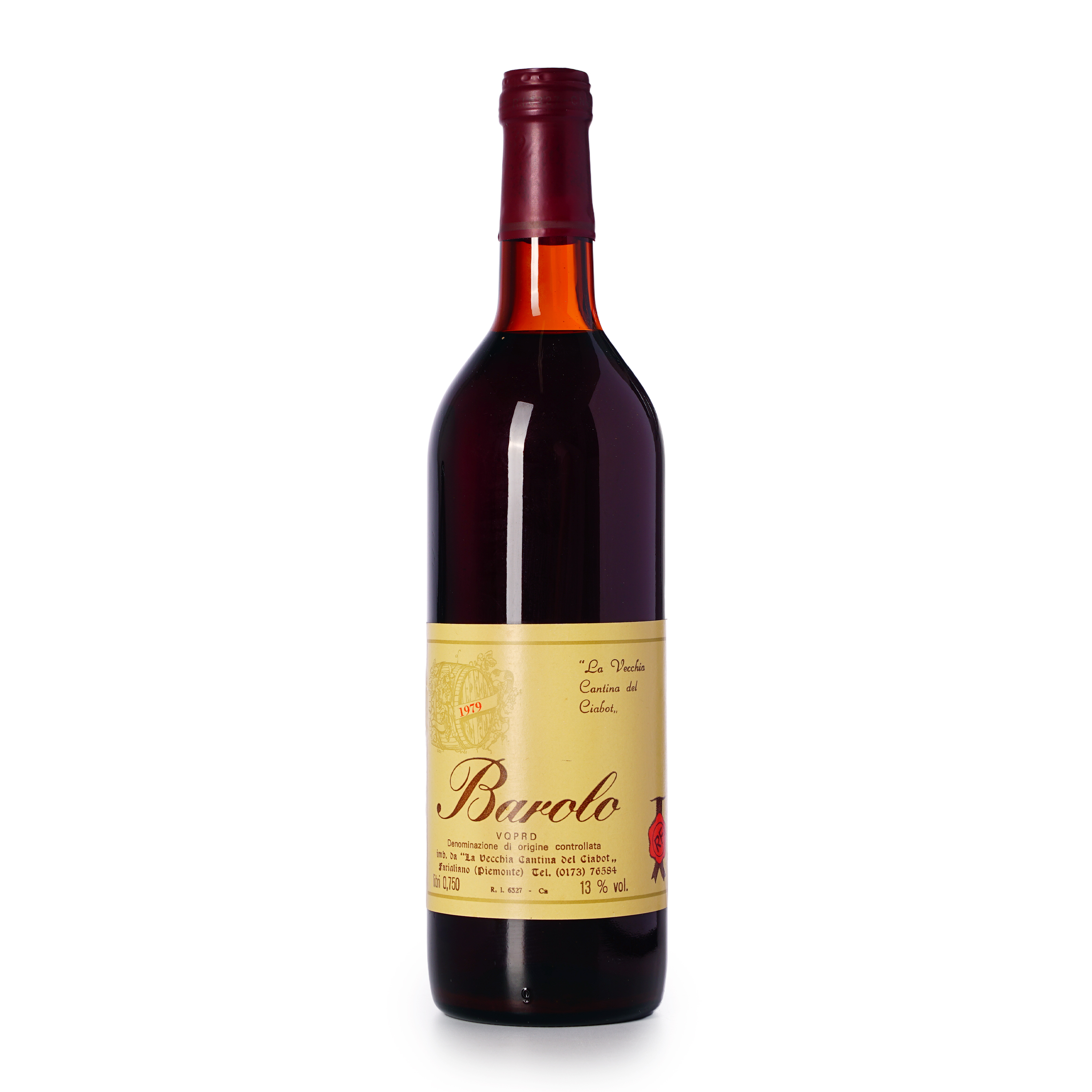 La Vecchia Cantina del Ciabot Barolo 1979
