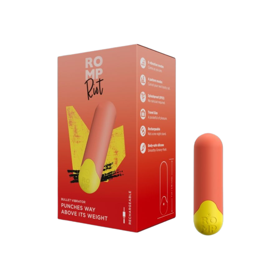 ROMP Riot 便攜子彈震蛋 橙色