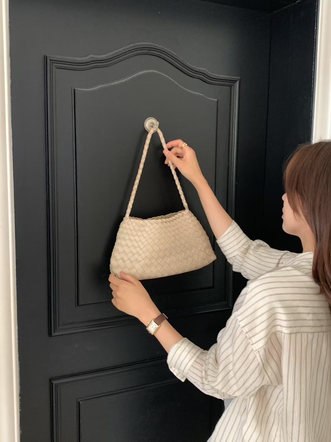 代購價! 牛皮織織手袋