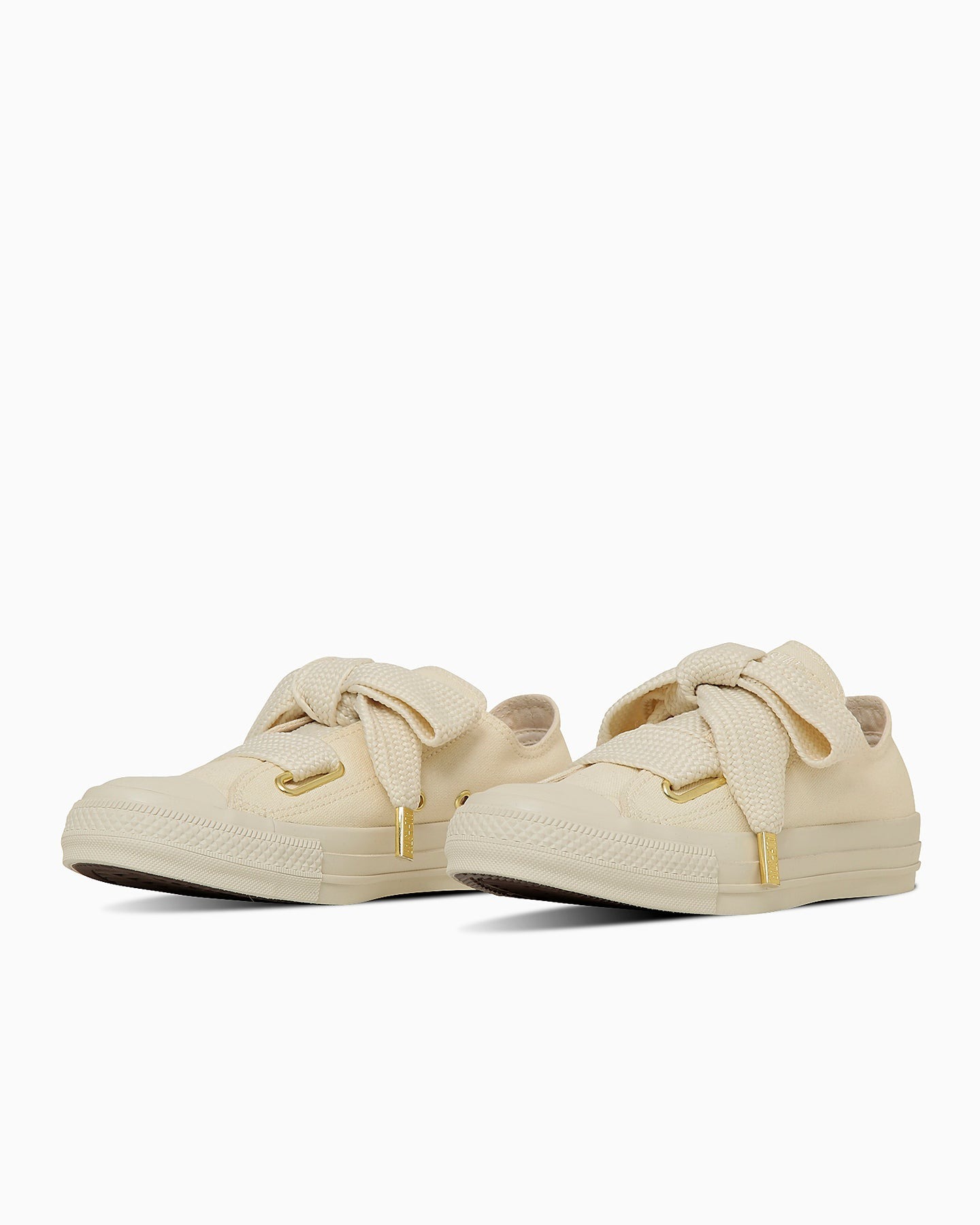 預購┃CONVERSE ALL STAR RIBBONLACE SLIP OX 金扣 蝴蝶結 低筒 帆布鞋 象牙白