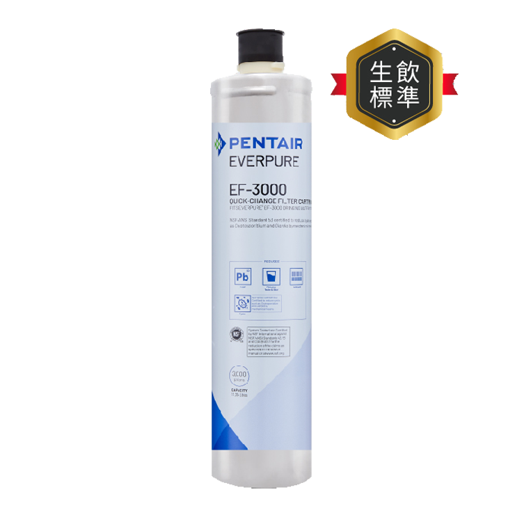 EVERPURE 愛惠浦 全流量碳纖維 EF系列 濾芯耗材 DIY更換/需安裝另計(EF3000/EF-3000)