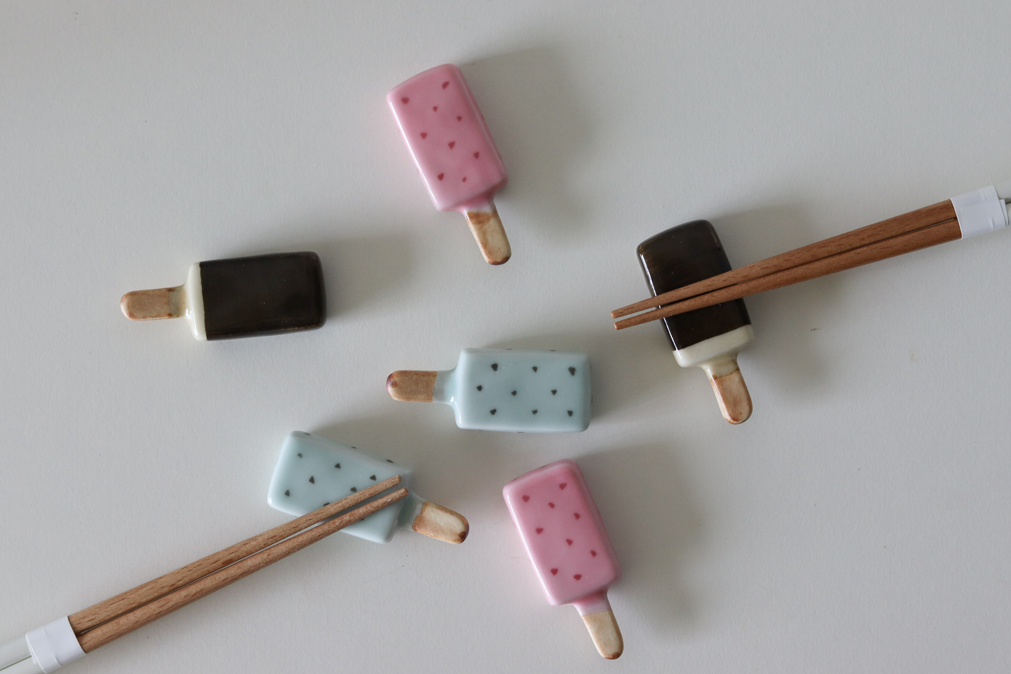 日本 有田燒 清涼夏日 冰棒 筷架