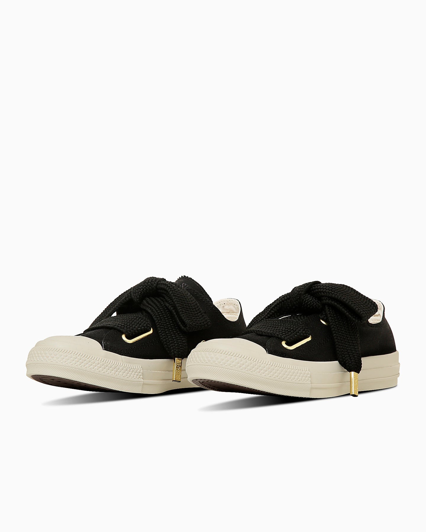 預購┃CONVERSE ALL STAR RIBBONLACE SLIP OX 金扣 蝴蝶結 低筒 帆布鞋 黑色