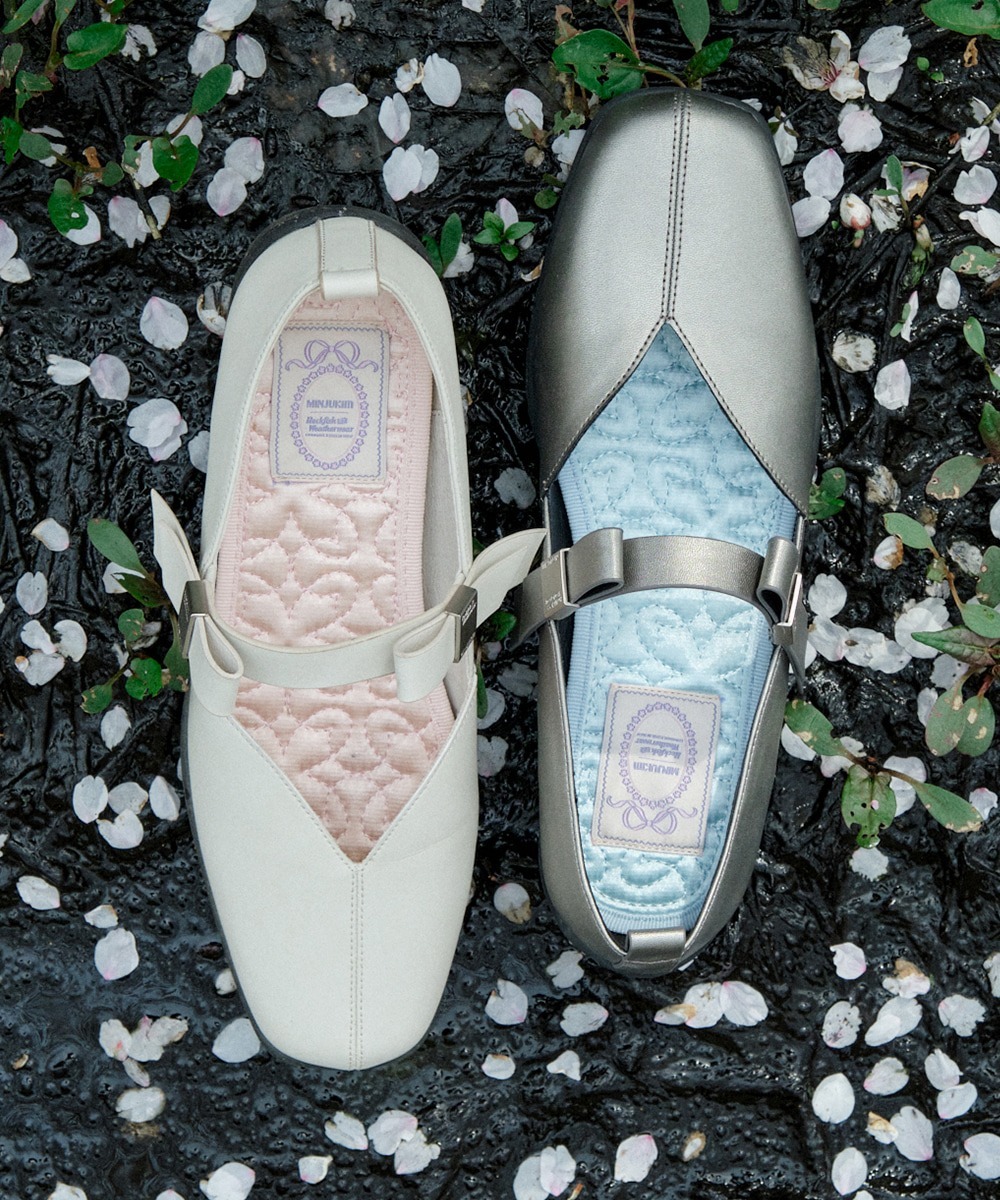 [Rockfish Weatherwear X MINJUKIM] BLISS RIBBON SNEAKERS