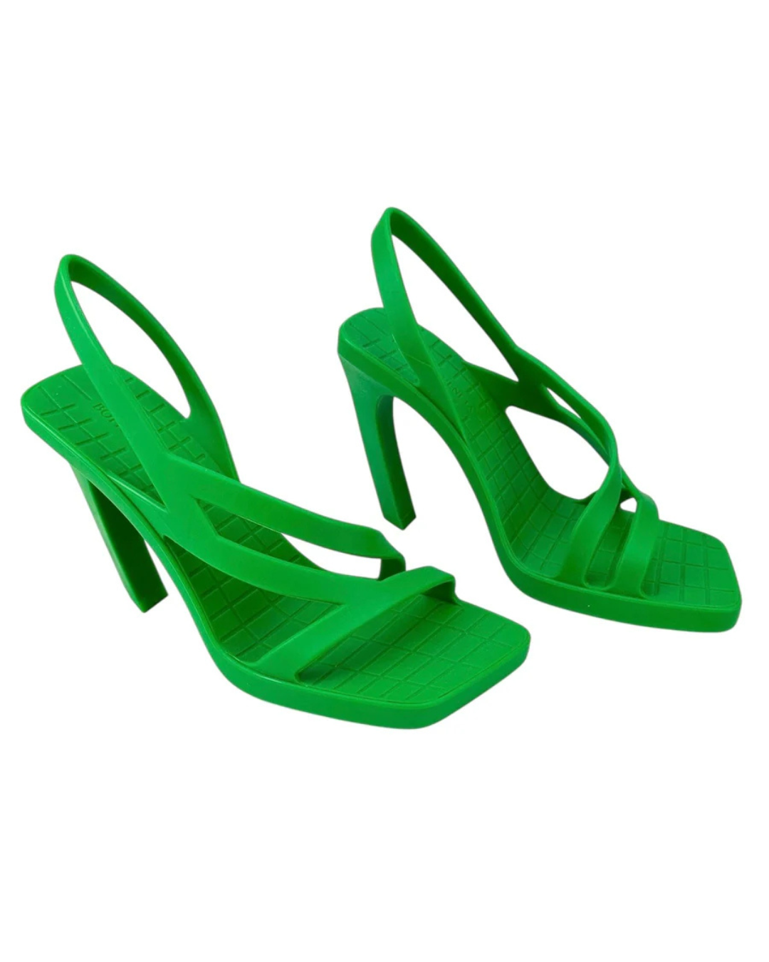 BOTTEEGA亮綠造型涼鞋