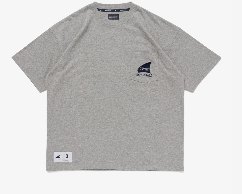 [現貨] DESCENDANT SS25 GENNAKER CROP SS | Gray