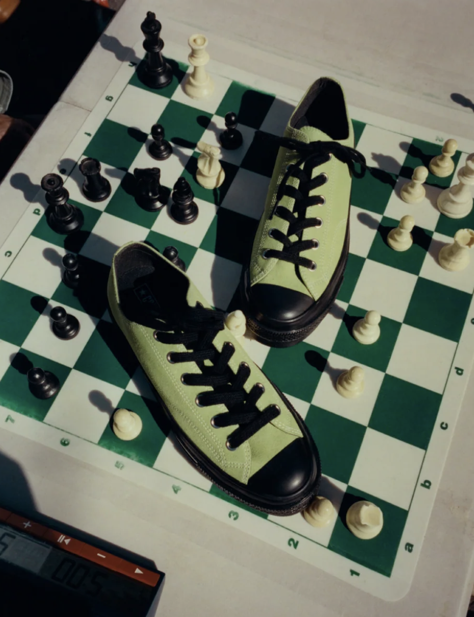 預購┃日本 CONVERSE ALL STAR LGCY SU OX 麂皮 低筒鞋 萊姆綠