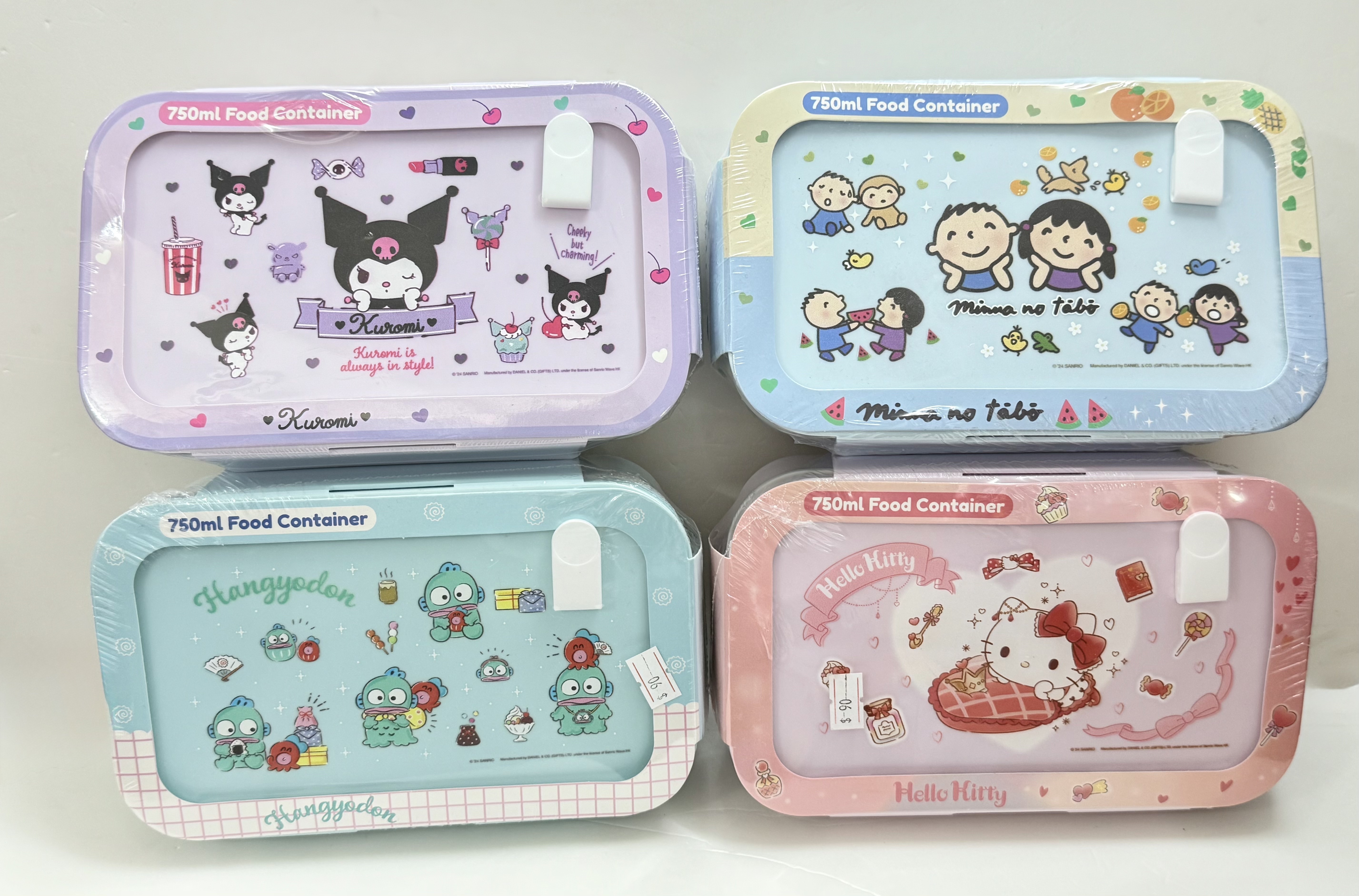 Sanrio 750ml 多用途食物盒(可微波‼️)