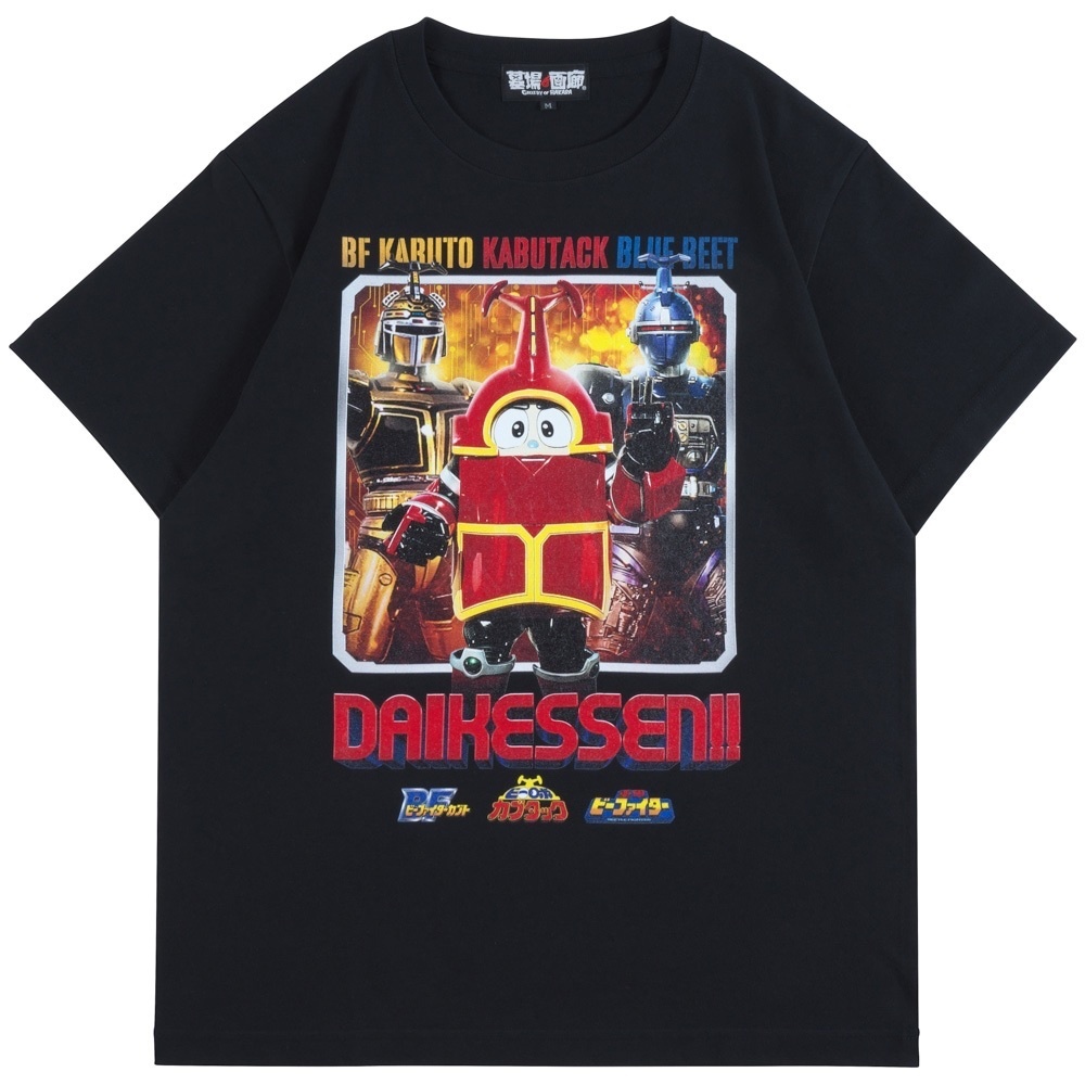 MHR-001 預訂 2025/11月 メタルヒーローシリーズ/大決戦 Tシャツ/ブラック