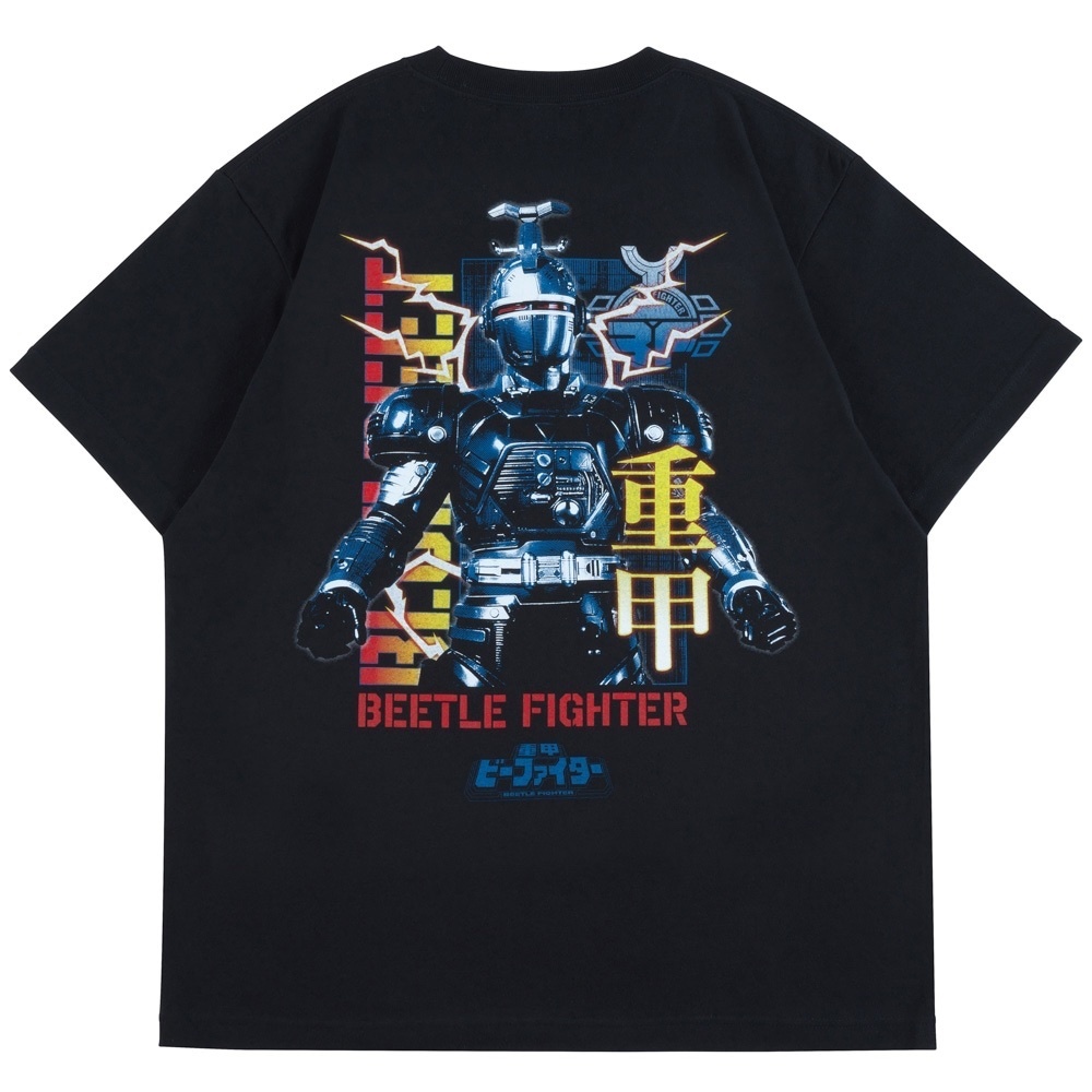 JBF-001 預訂 2025/11月 重甲ビーファイター/ブルービート Tシャツ/ブラック