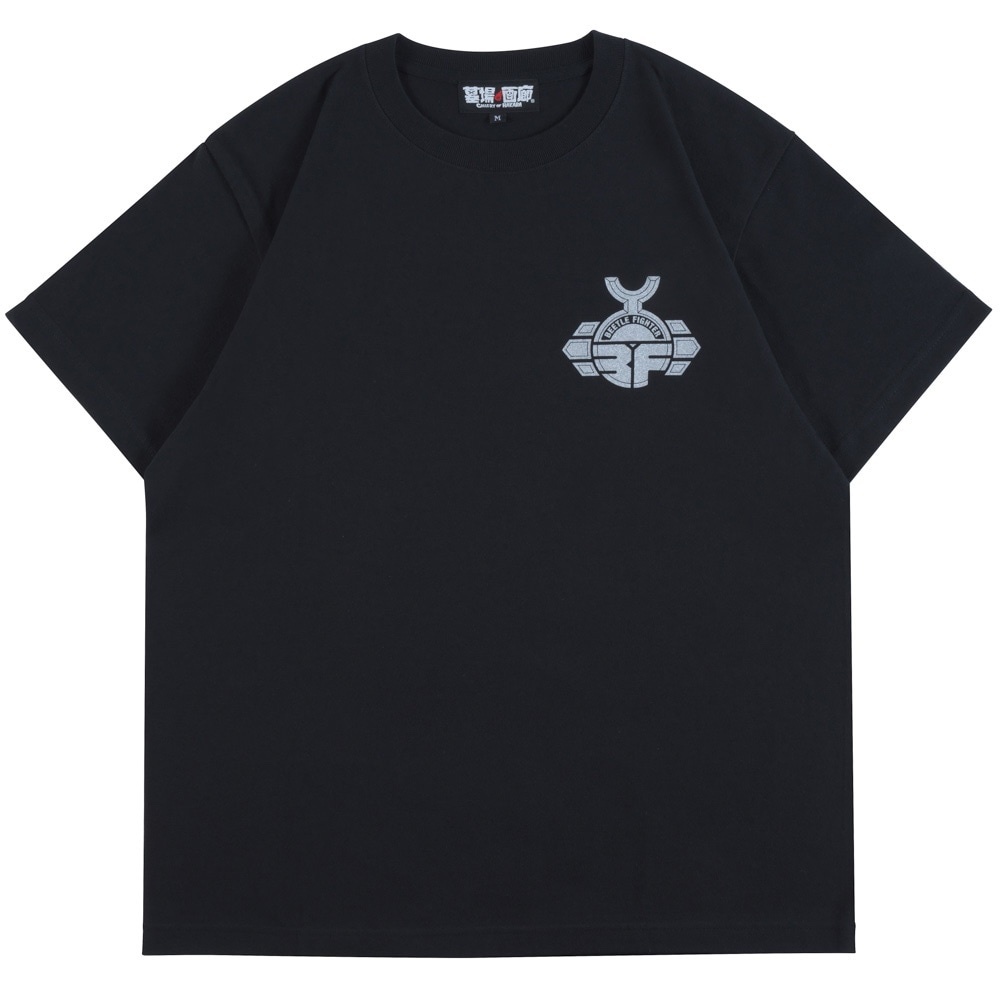 JBF-001 預訂 2025/11月 重甲ビーファイター/ブルービート Tシャツ/ブラック