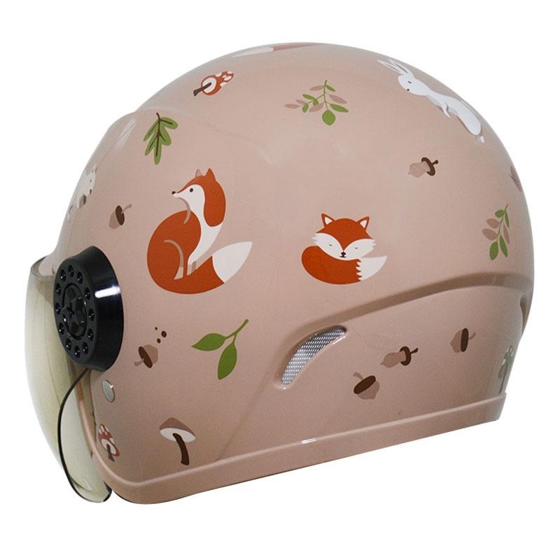 THH FH220 森林小夥伴 焦糖拿鐵 童帽 3/4罩