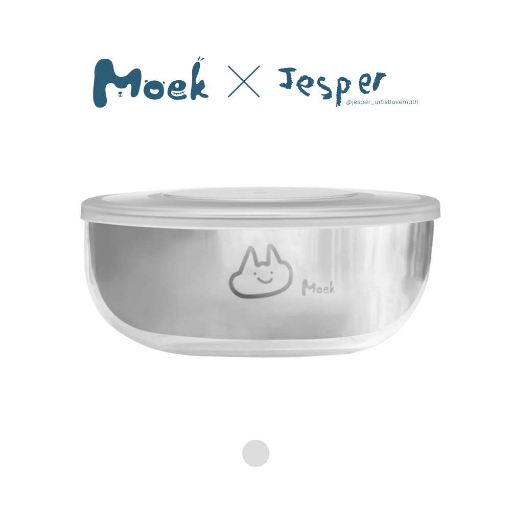 抗菌可微波不鏽鋼水晶小粥碗 (Essten™) ∣ Moek X Jesper