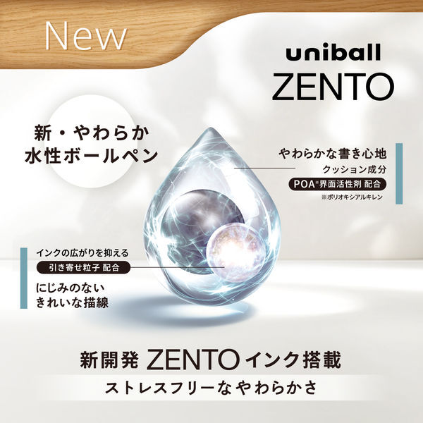 uni-ball ZENTO 水性原子筆 Standard Model
