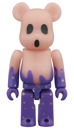 BEARBRICK 2015 HALLOWEEN GID Green & GID Red 100% SET OF 2