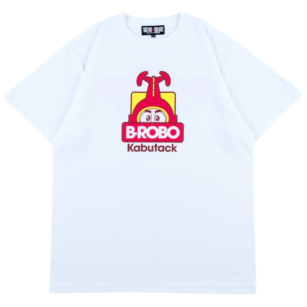 BRK-002 預訂 2025/11月 ビーロボカブタック/ビーロボ Tシャツ/ホワイト