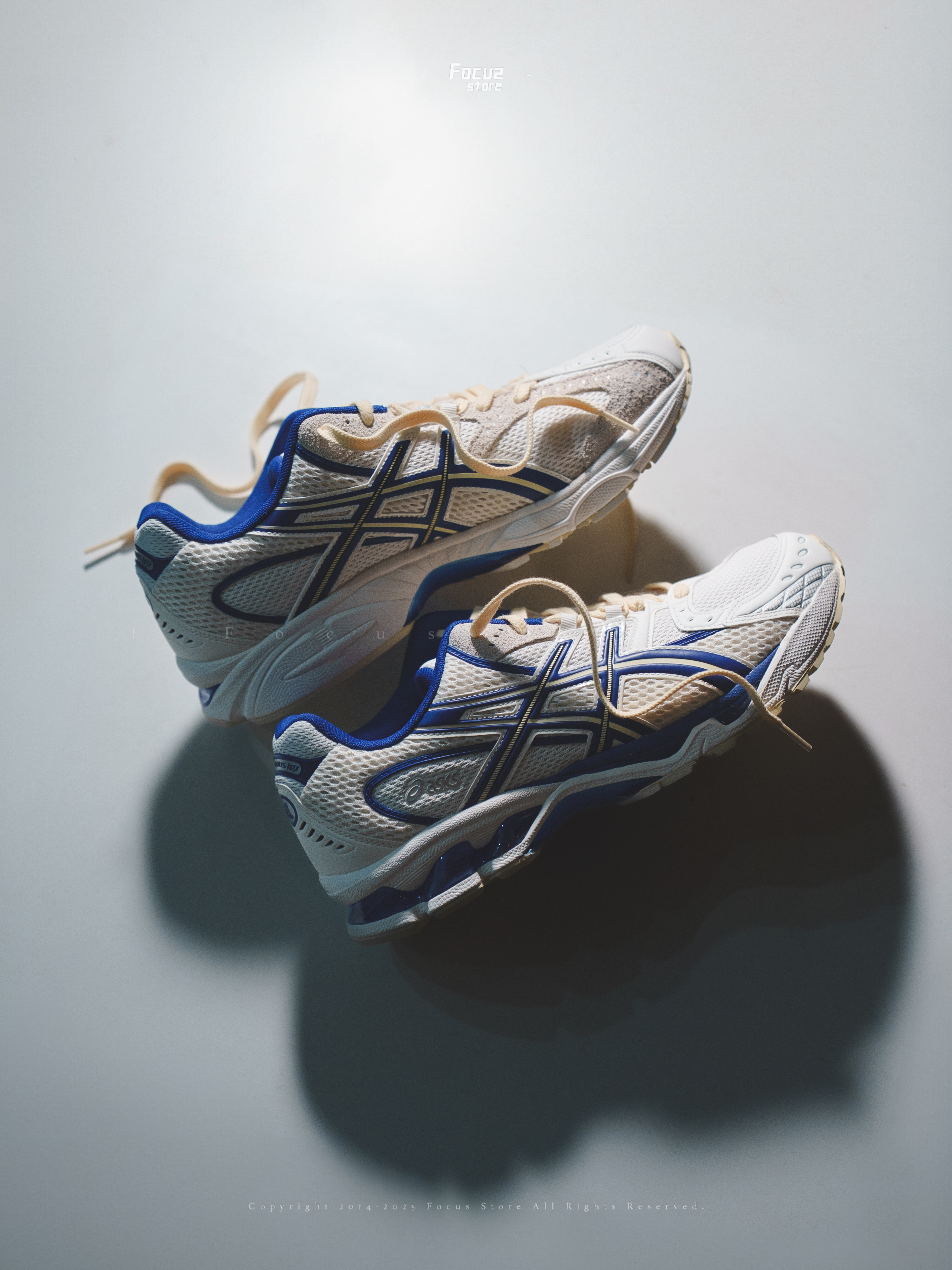 【Focus Store】預購 END. x ASICS GEL-Nimbus 10.1"Milk" 米白 藍 1203A875-250