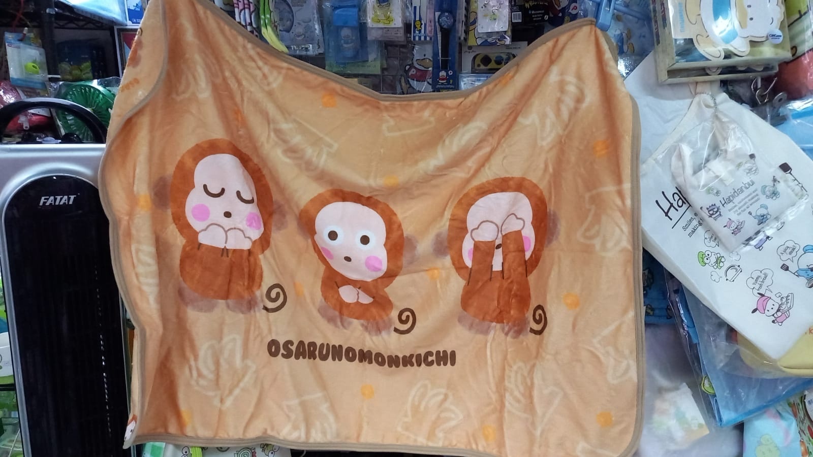 Osarunomonkichi 馬騮 披肩+索袋