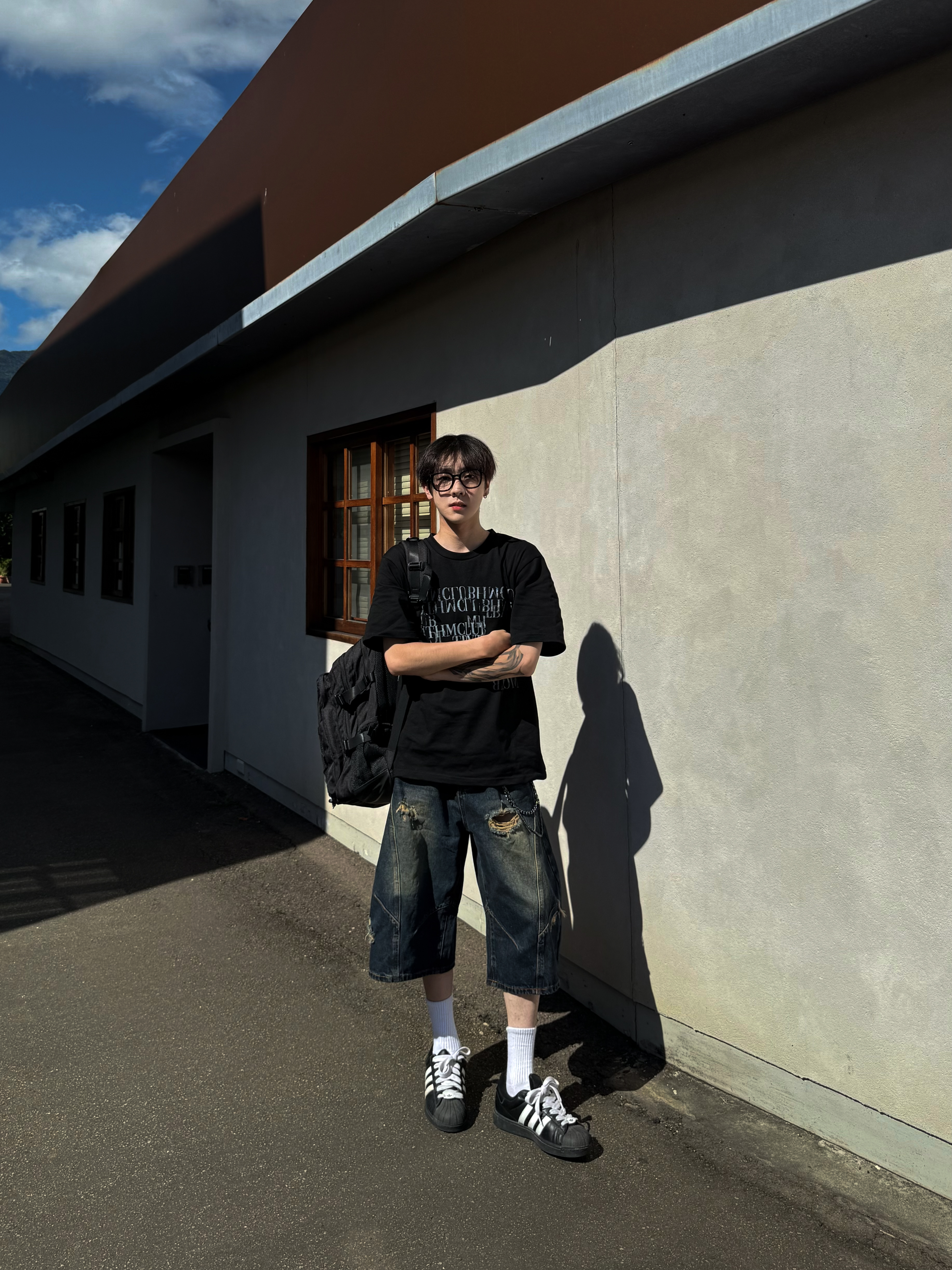 (現貨) 破壞感七分牛仔褲 高品質!