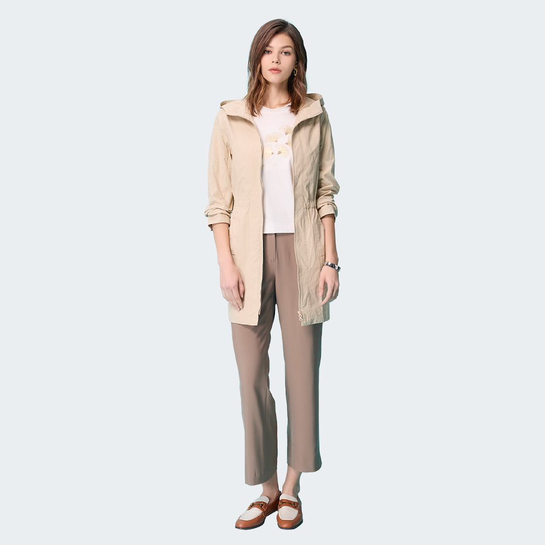 沁涼柔感彈性寬褲